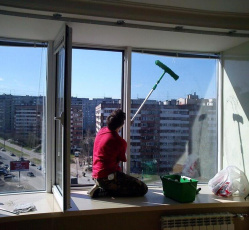 Мытье окон в однокомнатной квартире Волоколамск